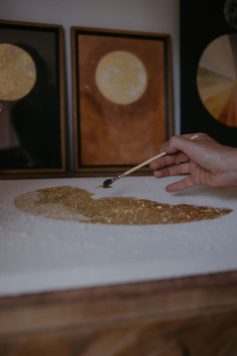 gilding process