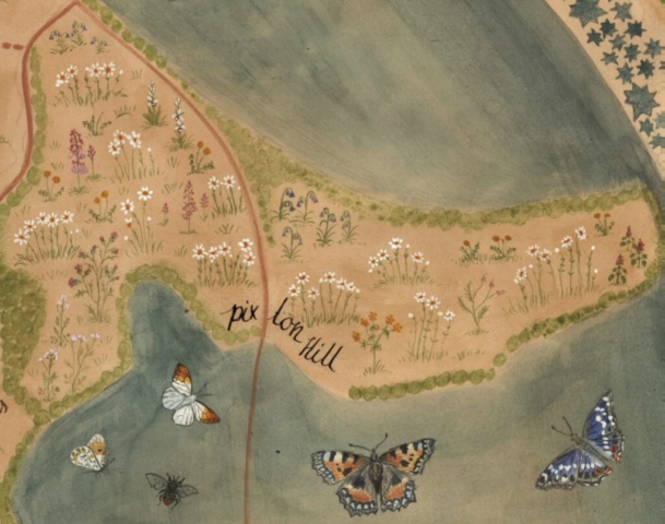 Detail Tablehurst Farm map 2022