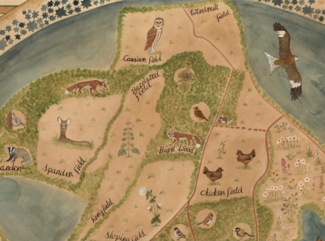 Detail Tablehurst Farm map 2022