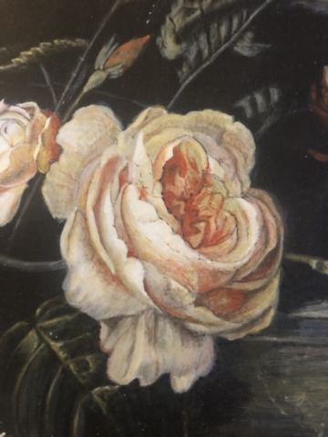 Rose (detail dutch still life)