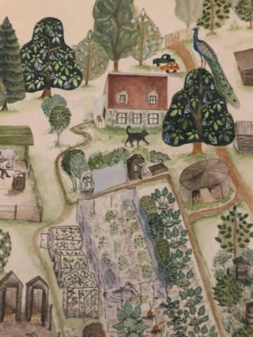 Detail self sufficient farm 2025